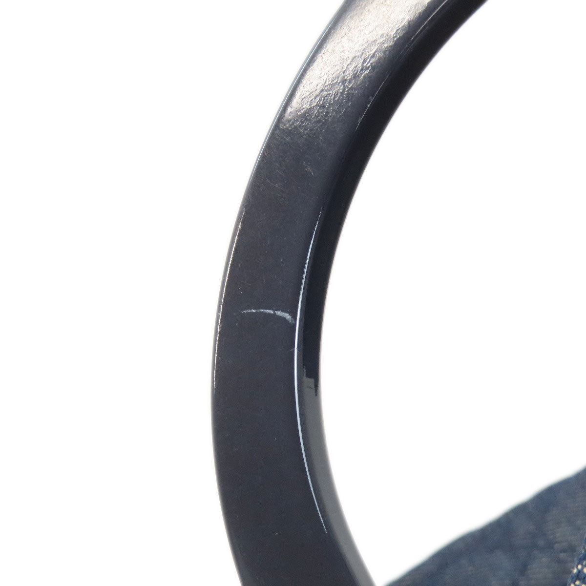 CHRISTIAN DIOR Lady Dior Handbag Denim Ladies [Used]