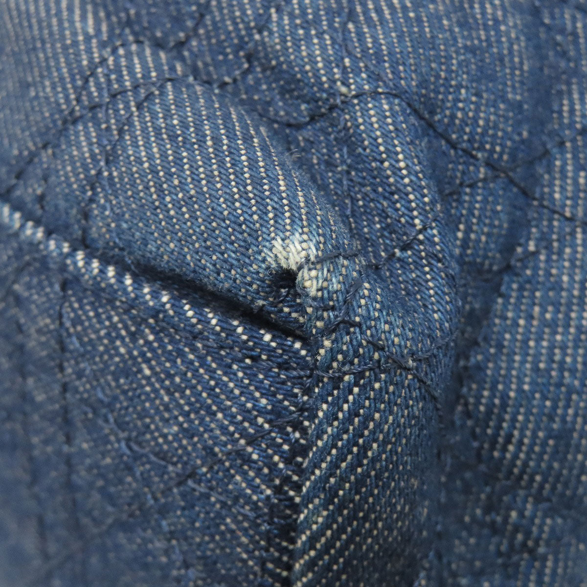 CHRISTIAN DIOR Lady Dior Handbag Denim Ladies [Used]