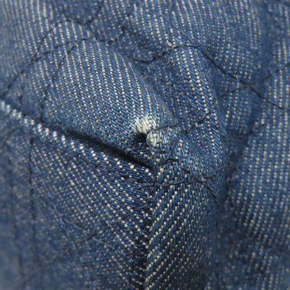 CHRISTIAN DIOR Lady Dior Handbag Denim Ladies [Used]