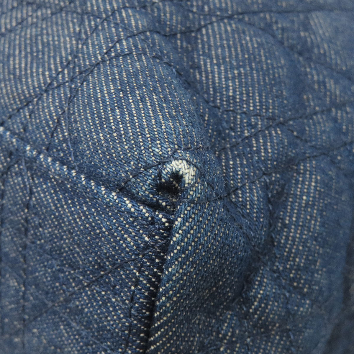 CHRISTIAN DIOR Lady Dior Handbag Denim Ladies [Used]