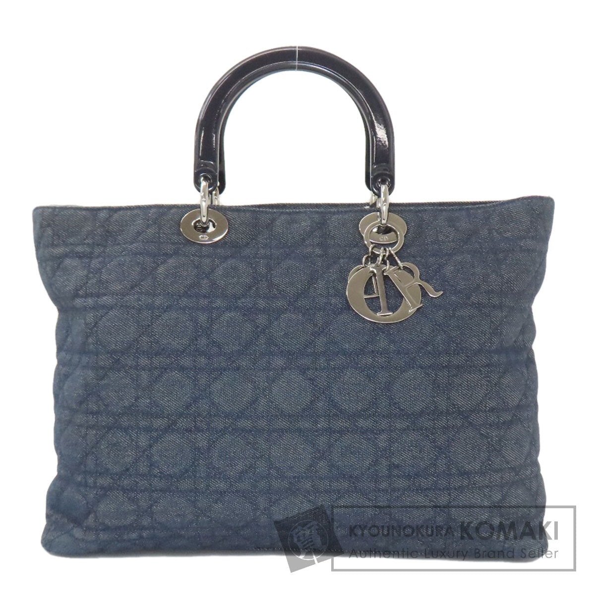 CHRISTIAN DIOR Lady Dior Handbag Denim Ladies [Used]
