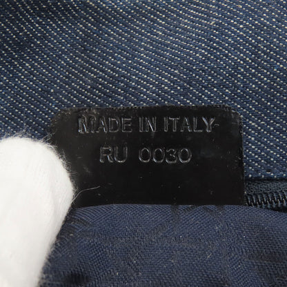 CHRISTIAN DIOR Lady Dior Handbag Denim Ladies [Used]