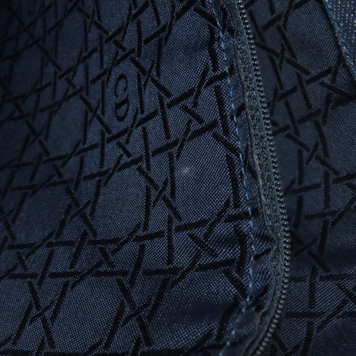 CHRISTIAN DIOR Lady Dior Handbag Denim Ladies [Used]