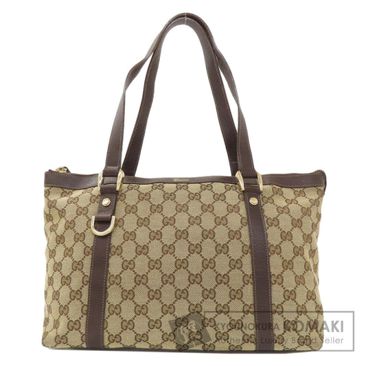 GUCCI 141470 Abbey GG pattern Tote Bag Canvas Ladies [Used]