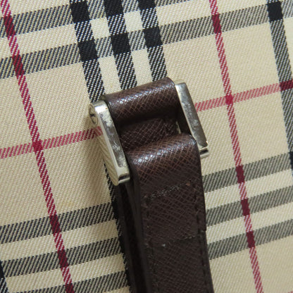 BURBERRY Nova Check Tote Bag Canvas Ladies [Used]