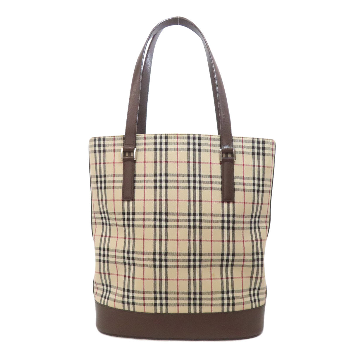 BURBERRY Nova Check Tote Bag Canvas Ladies [Used]
