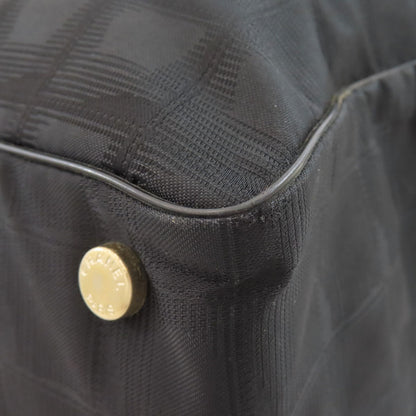 CHANEL New Travel MM Tote Bag Nylon jacquard Ladies [Used]