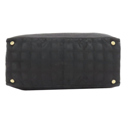 CHANEL New Travel MM Tote Bag Nylon jacquard Ladies [Used]