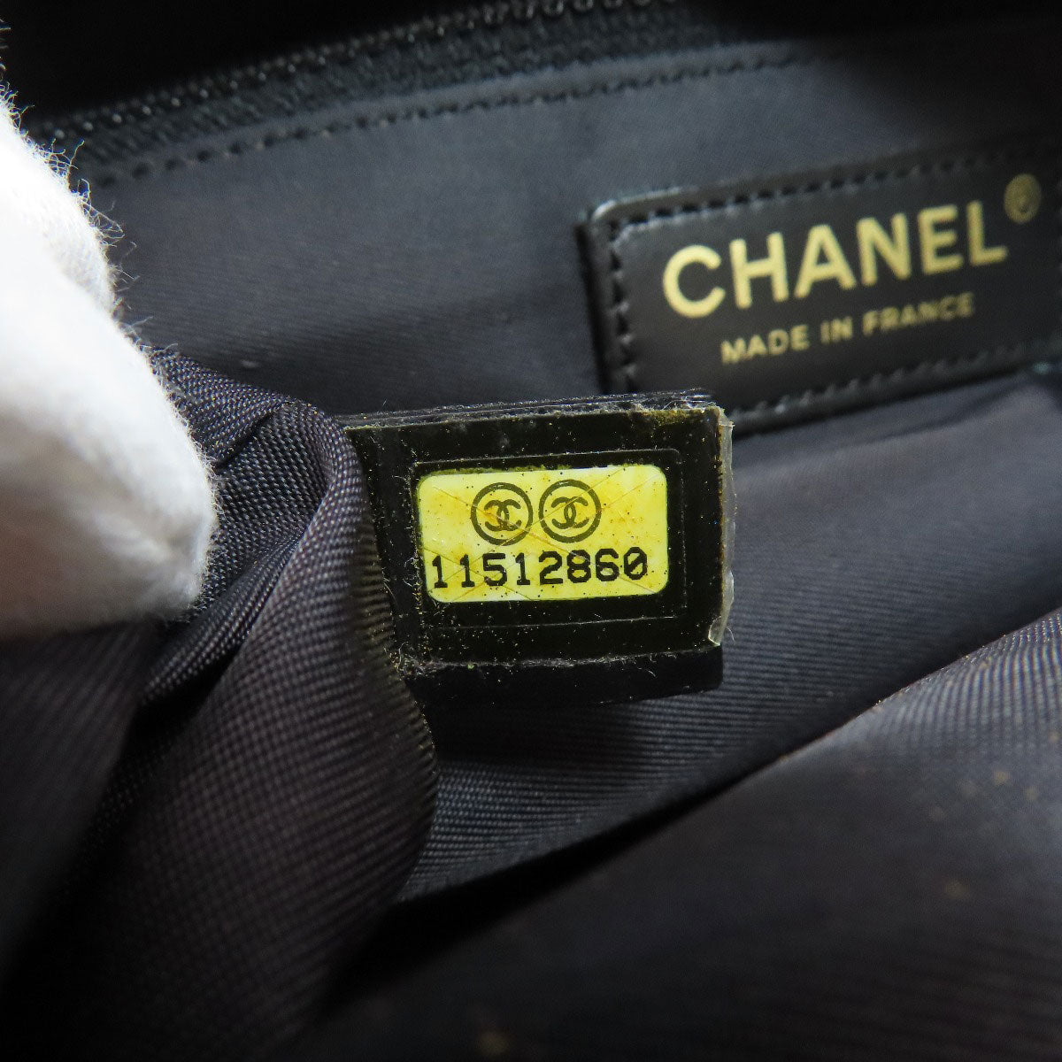 CHANEL New Travel MM Tote Bag Nylon jacquard Ladies [Used]