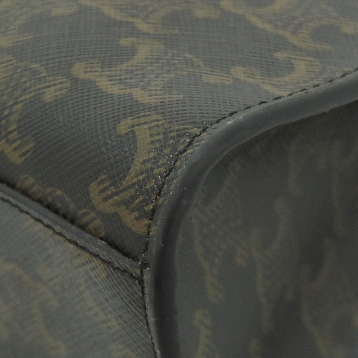 CELINE Vertical Cabas Triomphe 2WAY Tote Bag PVC Ladies [Used]