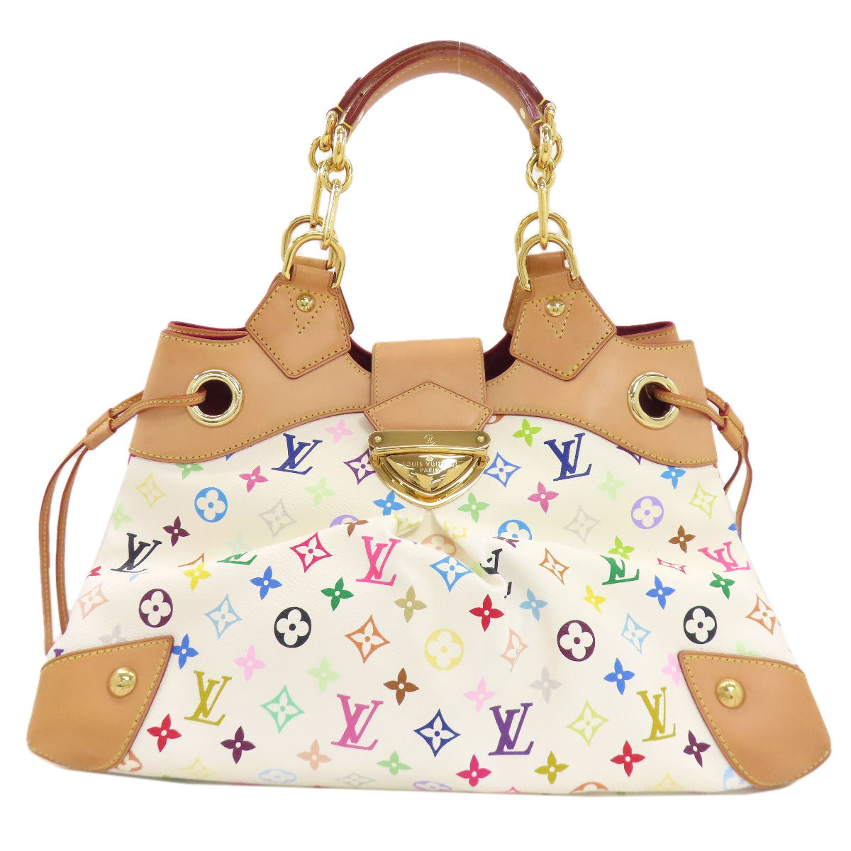 LOUIS VUITTON M40123 Ursula Handbag Monogram Multicolore canvas Ladies [Used]
