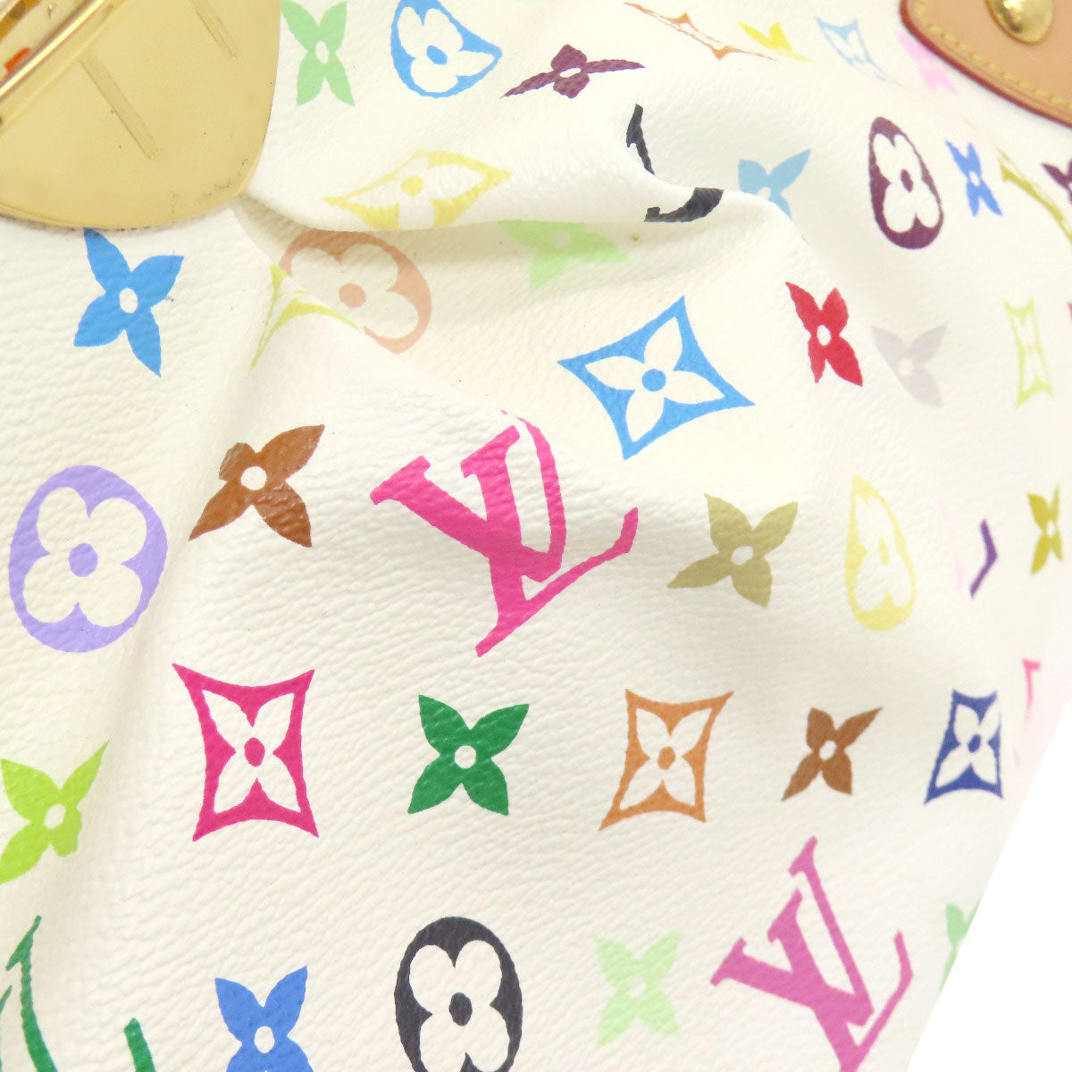 LOUIS VUITTON M40123 Ursula Handbag Monogram Multicolore canvas Ladies [Used]