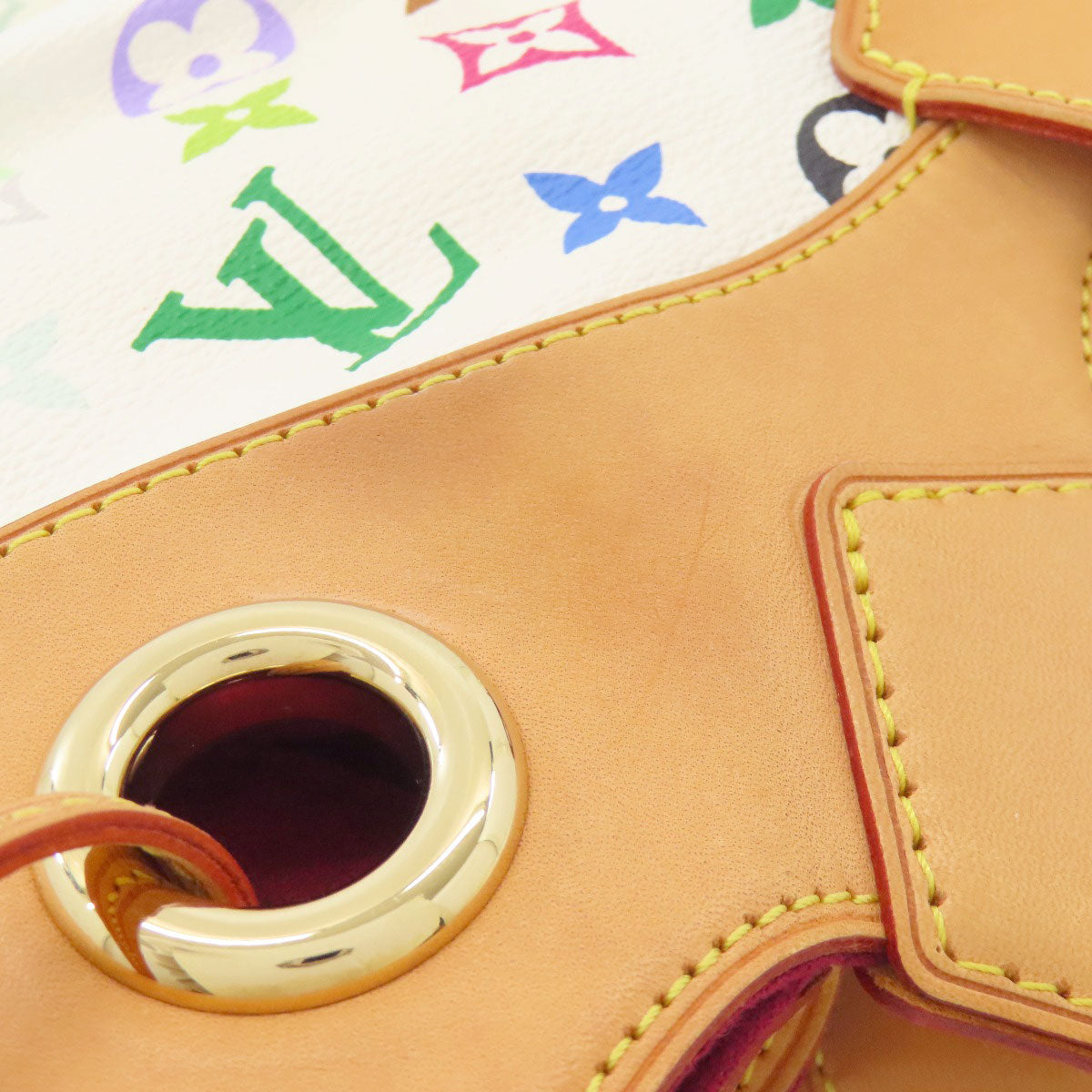 LOUIS VUITTON M40123 Ursula Handbag Monogram Multicolore canvas Ladies [Used]