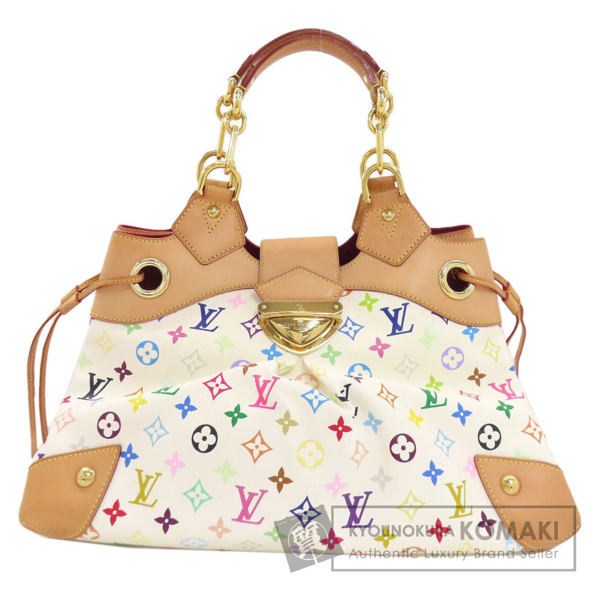 LOUIS VUITTON M40123 Ursula Handbag Monogram Multicolore canvas Ladies [Used]