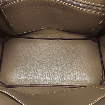 HERMES Birkin 30 Etoupe SilverHardware Handbag Taurillon Clemence Ladies [Used]