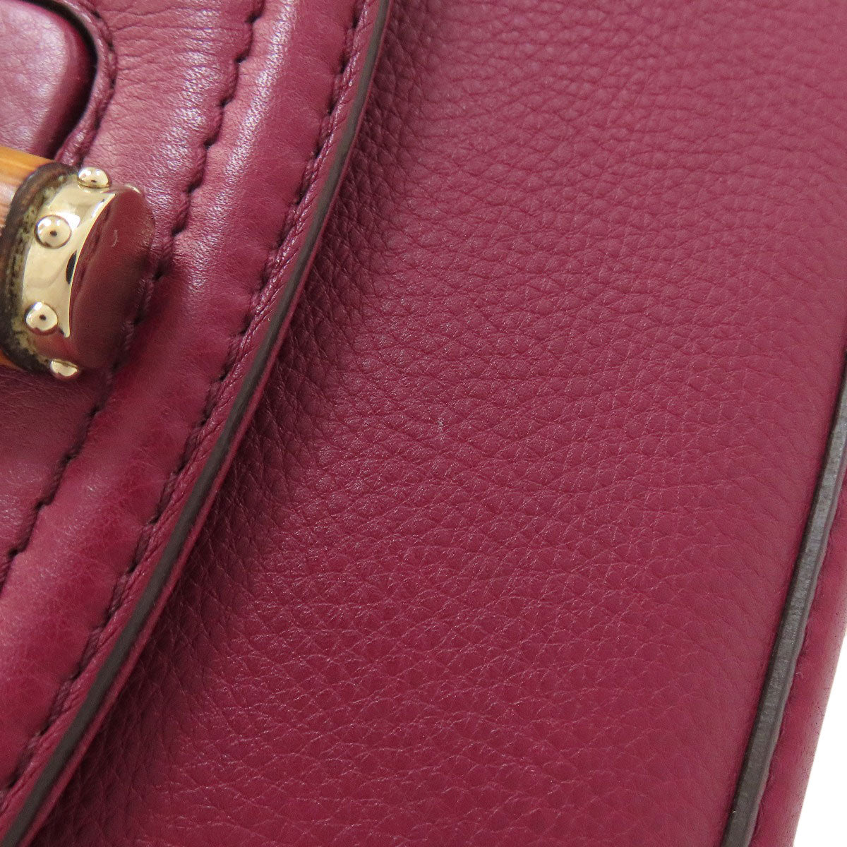 GUCCI 254834 Bamboo 2WAY Handbag Calf Ladies [Used]
