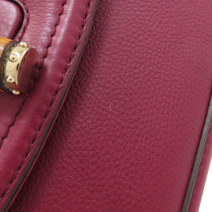 GUCCI 254834 Bamboo 2WAY Handbag Calf Ladies [Used]