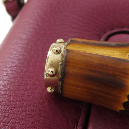 GUCCI 254834 Bamboo 2WAY Handbag Calf Ladies [Used]