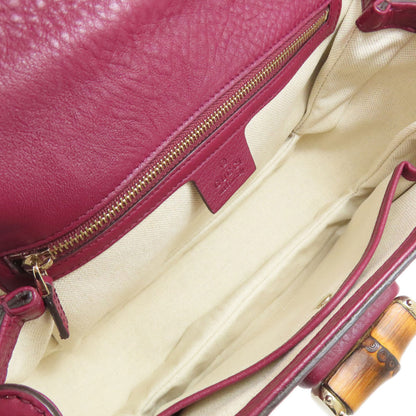 GUCCI 254834 Bamboo 2WAY Handbag Calf Ladies [Used]