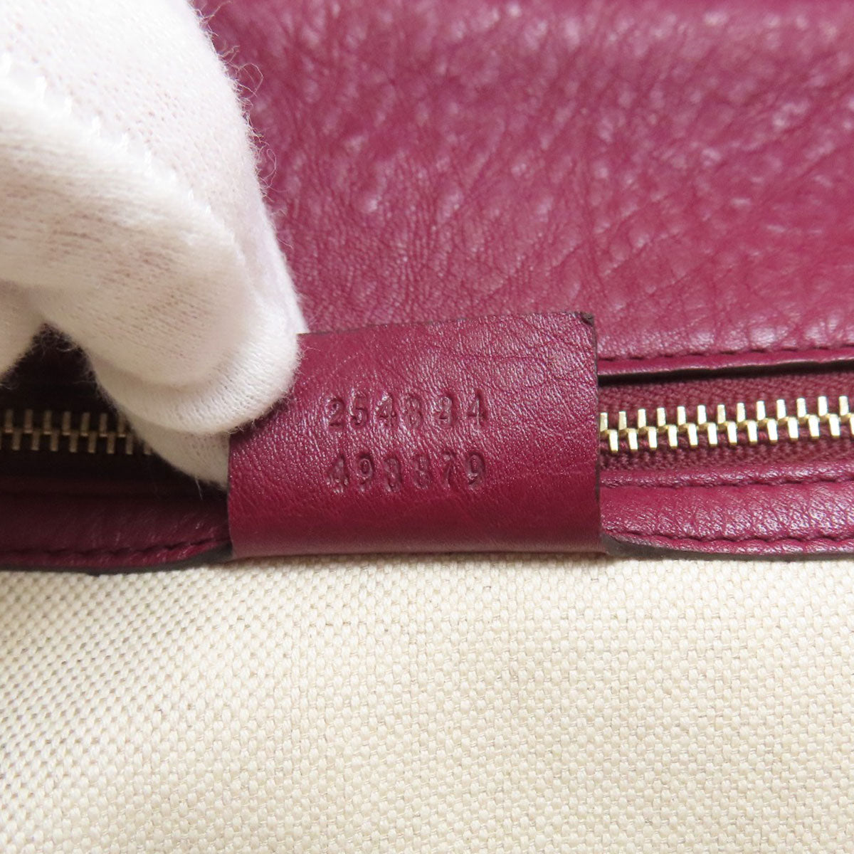 GUCCI 254834 Bamboo 2WAY Handbag Calf Ladies [Used]