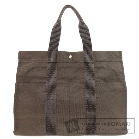 HERMES Her LineGM Tote Bag Canvas Ladies [Used]