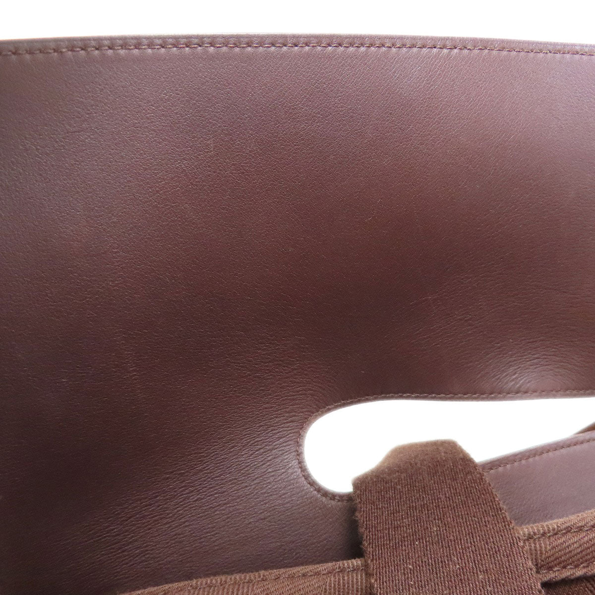 HERMES Valparaiso MM Handbag Canvas Ladies [Used]