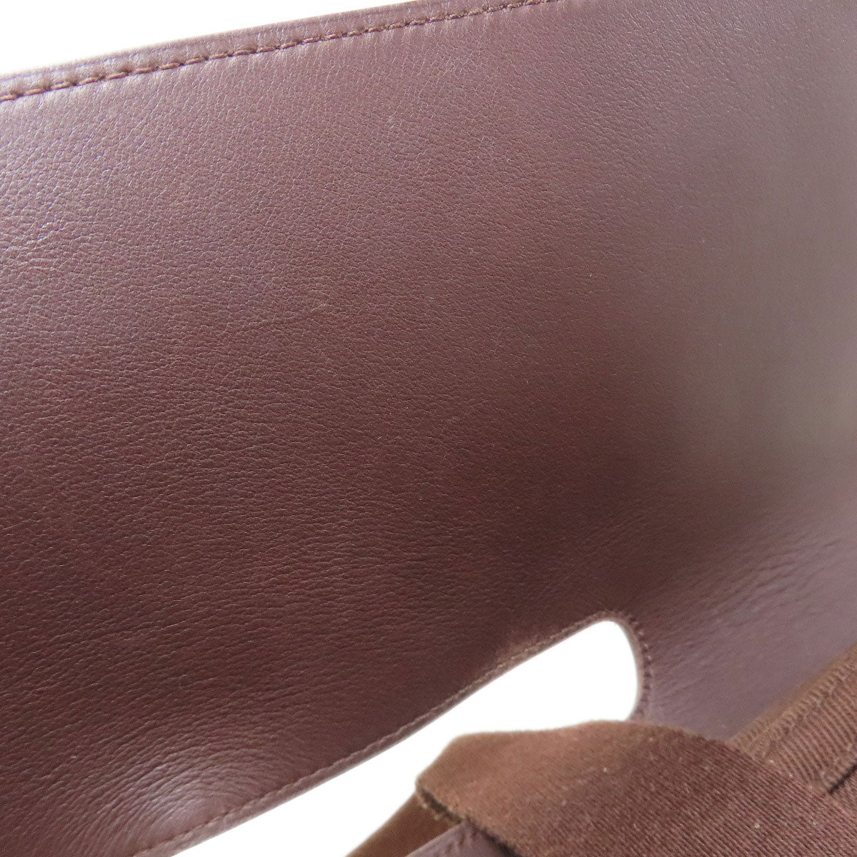 HERMES Valparaiso MM Handbag Canvas Ladies [Used]