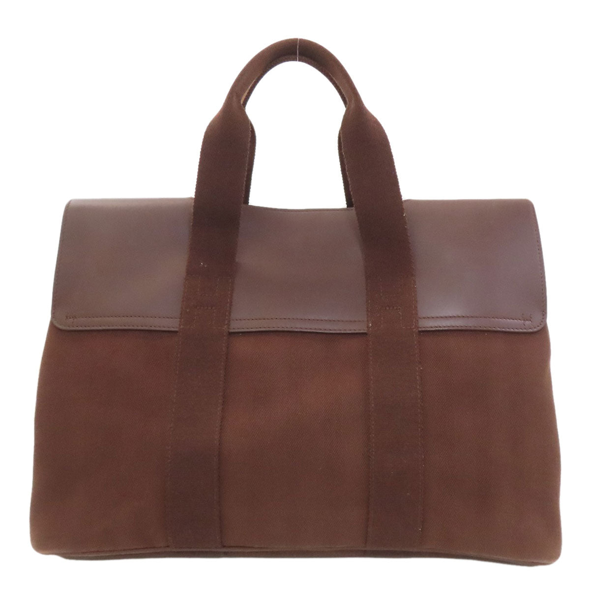 HERMES Valparaiso MM Handbag Canvas Ladies [Used]