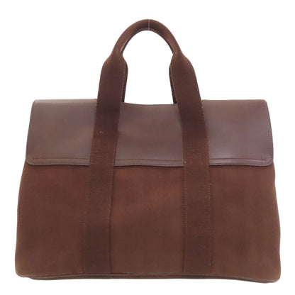HERMES Valparaiso MM Handbag Canvas Ladies [Used]