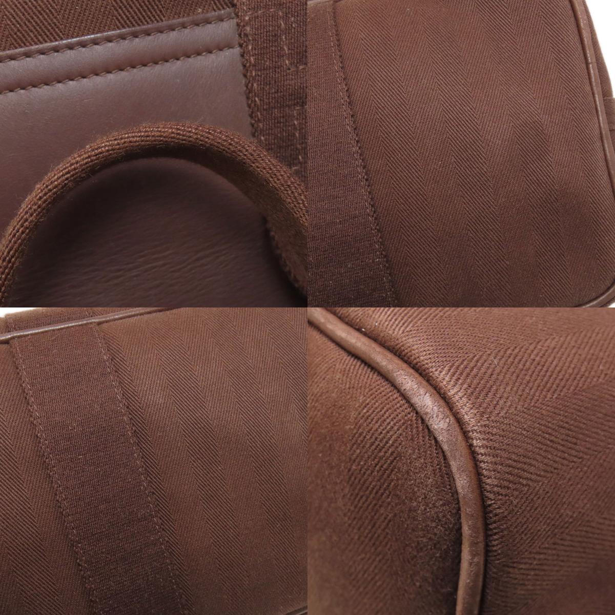 HERMES Valparaiso MM Handbag Canvas Ladies [Used]