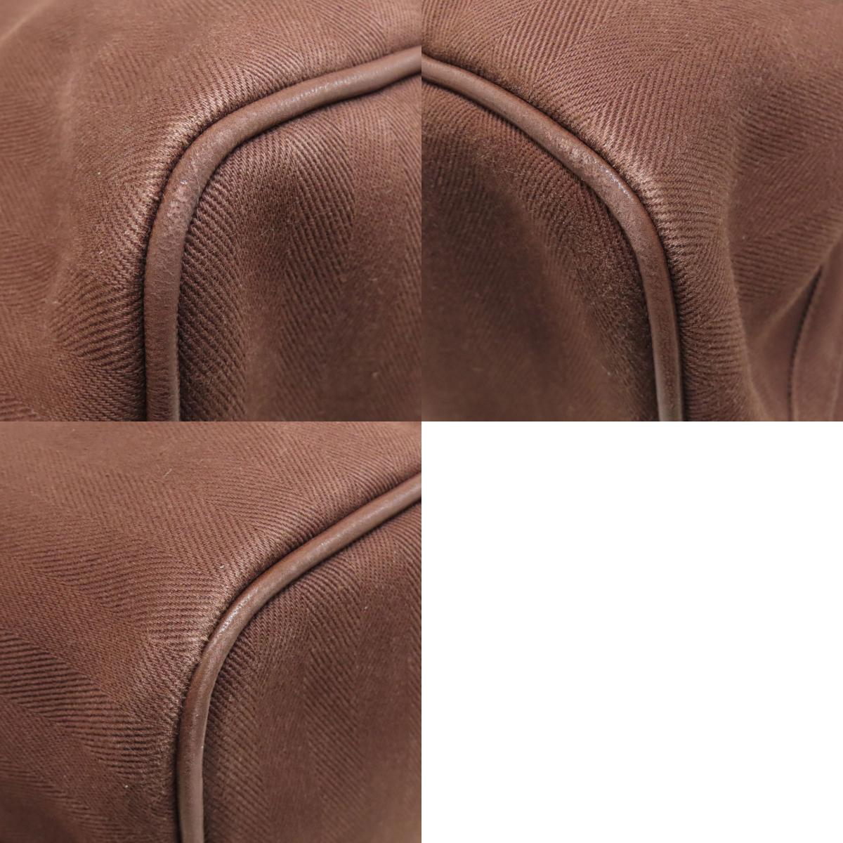 HERMES Valparaiso MM Handbag Canvas Ladies [Used]