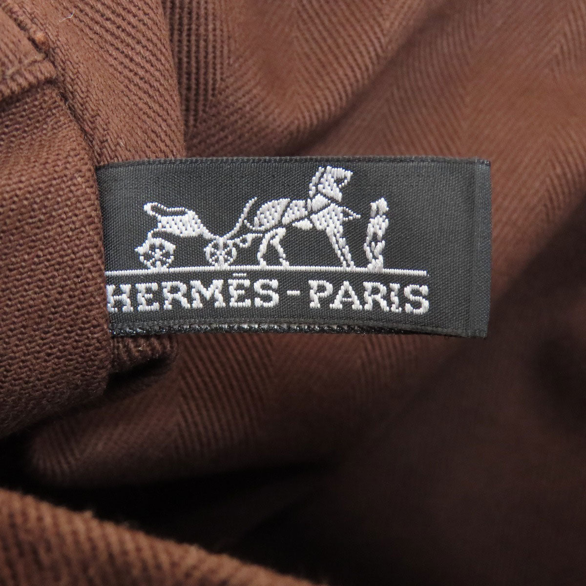 HERMES Valparaiso MM Handbag Canvas Ladies [Used]