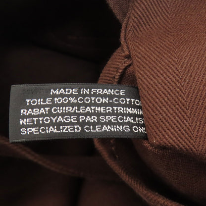 HERMES Valparaiso MM Handbag Canvas Ladies [Used]