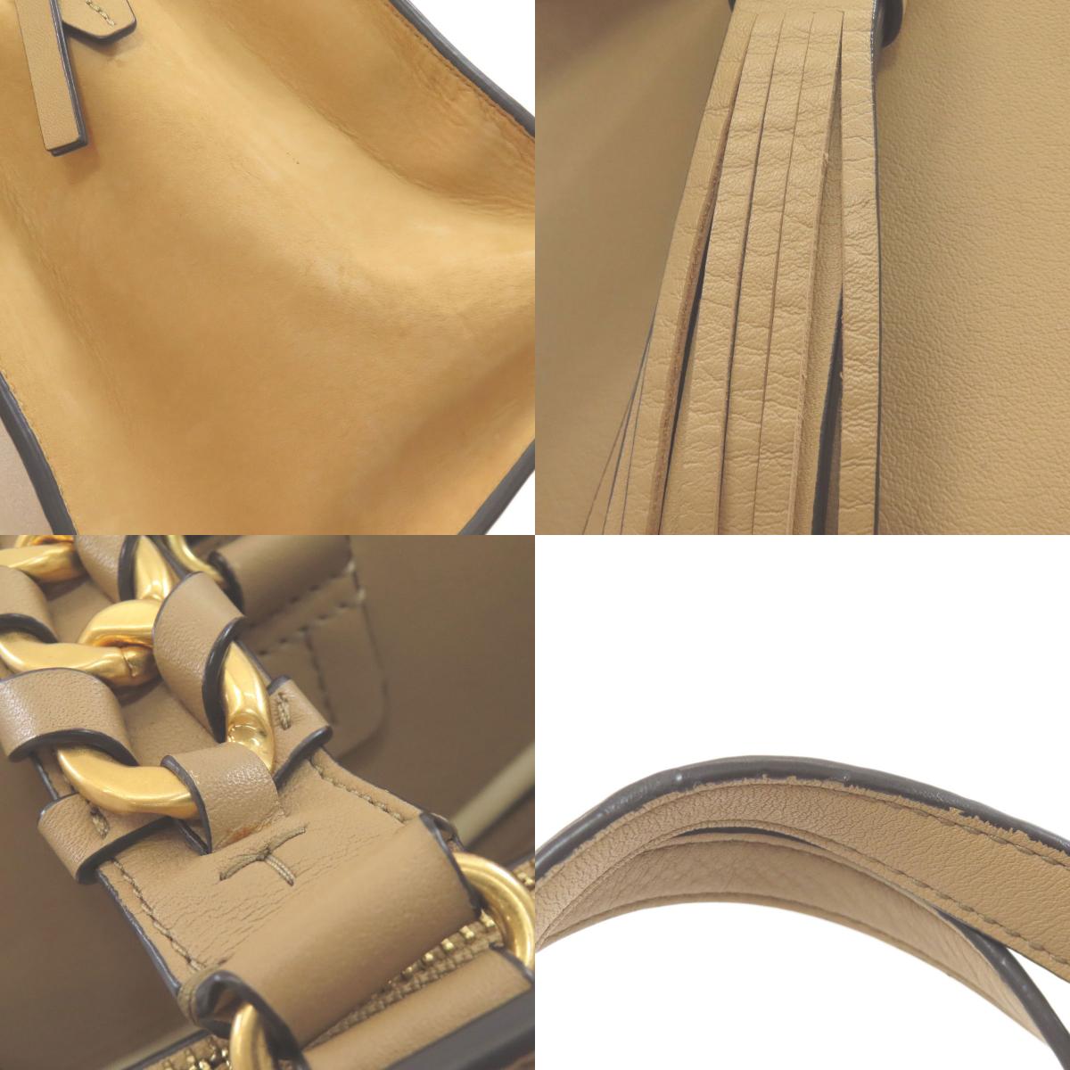 Tory Burch 2WAY Tote Bag Leather Ladies [Used]