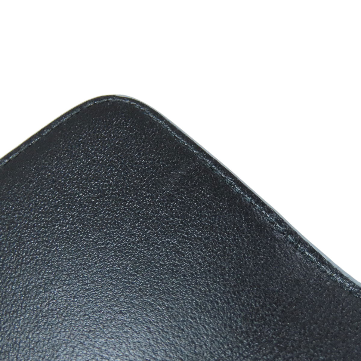 BALENCIAGA Logo Tri-fold Wallet Mini Wallet Bifold Wallet with Coin Pocket Leather Ladies [Used]