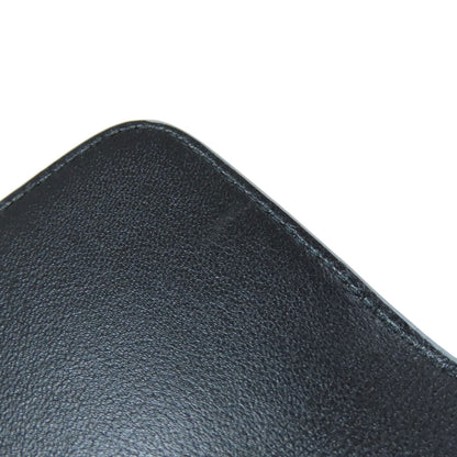 BALENCIAGA Logo Tri-fold Wallet Mini Wallet Bifold Wallet with Coin Pocket Leather Ladies [Used]