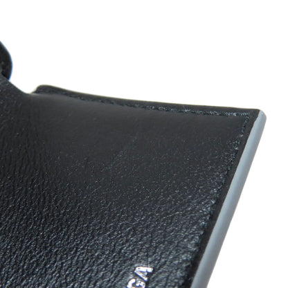 BALENCIAGA Logo Tri-fold Wallet Mini Wallet Bifold Wallet with Coin Pocket Leather Ladies [Used]