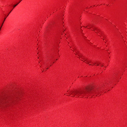 CHANEL DrawstringShoulder Matelasse GoldHardware Shoulder Bag Satin Ladies [Used]