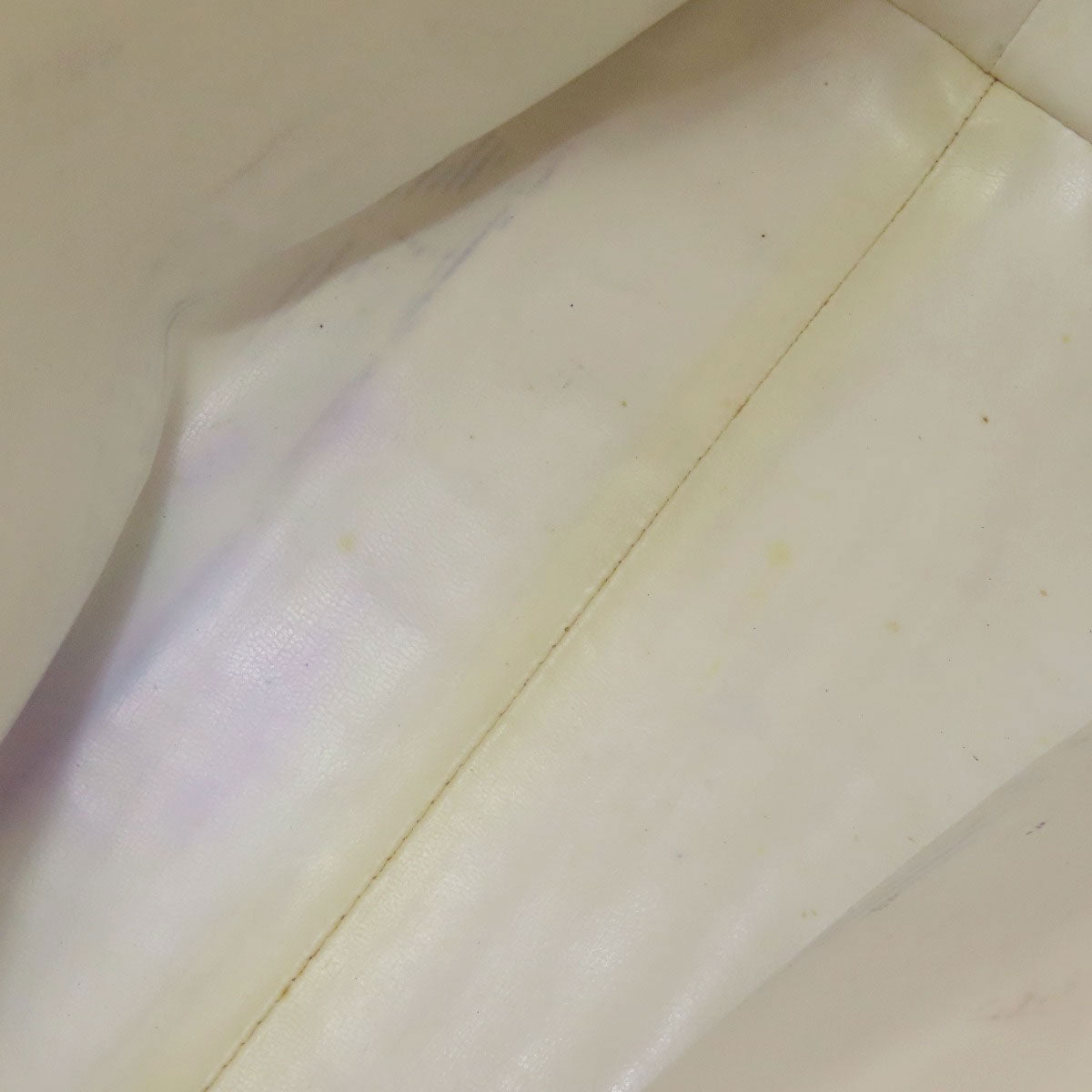 CHANEL V stitch Tote Bag Grained Calfskin Skin Ladies [Used]