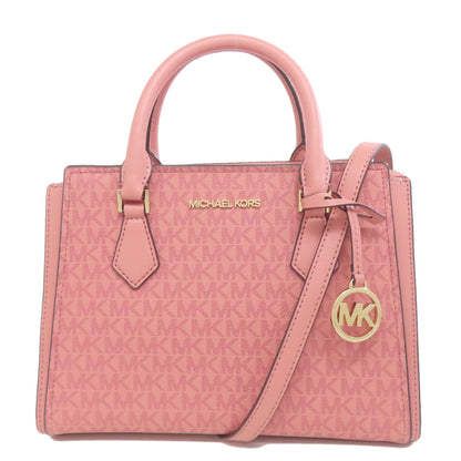 Michael Kors MK Signature 2WAY Handbag PVC Ladies [Used]