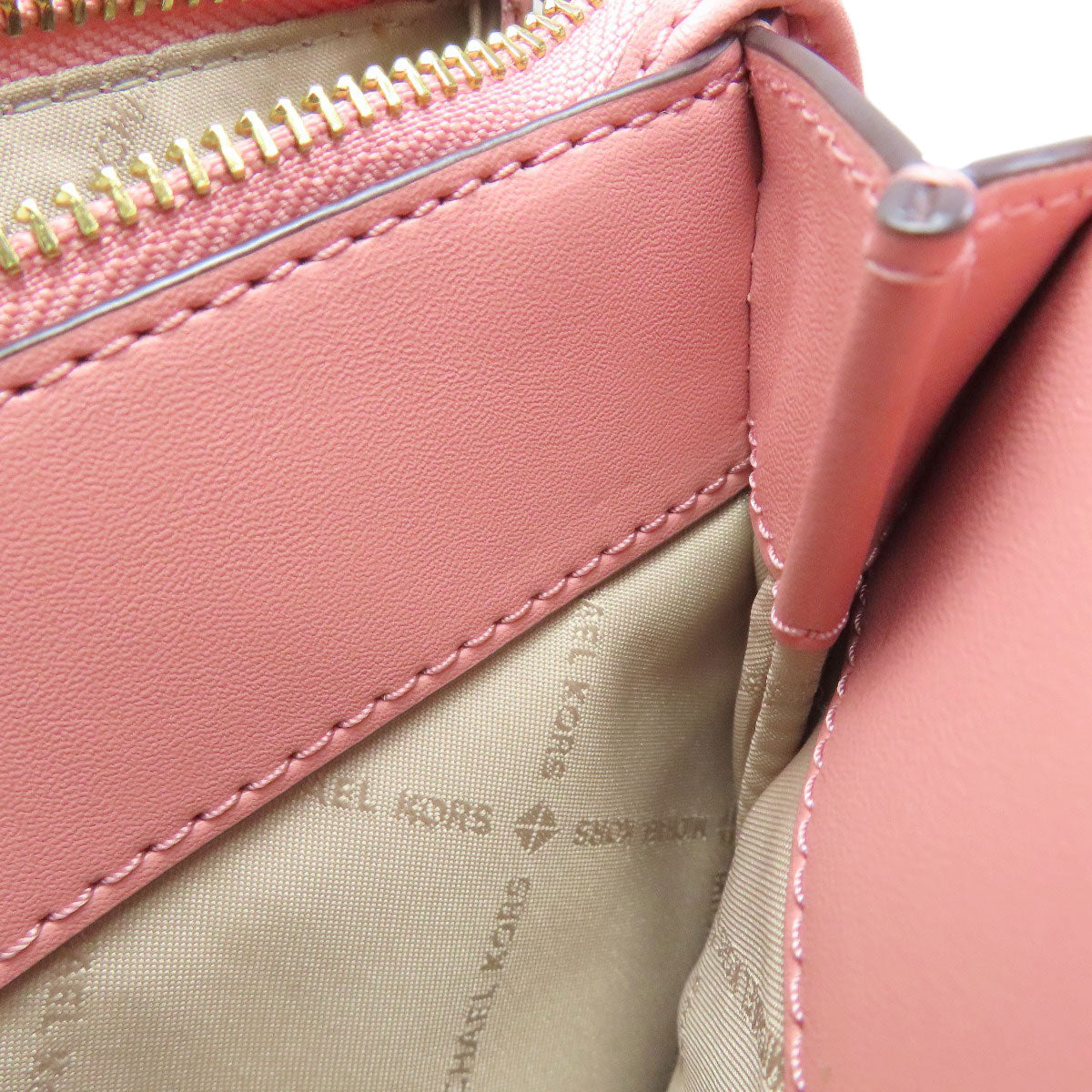Michael Kors MK Signature 2WAY Handbag PVC Ladies [Used]