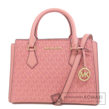 Michael Kors MK Signature 2WAY Handbag PVC Ladies [Used]