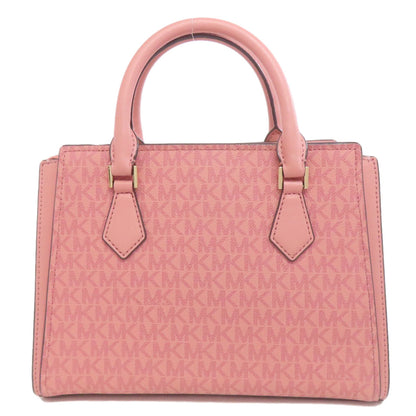 Michael Kors MK Signature 2WAY Handbag PVC Ladies [Used]
