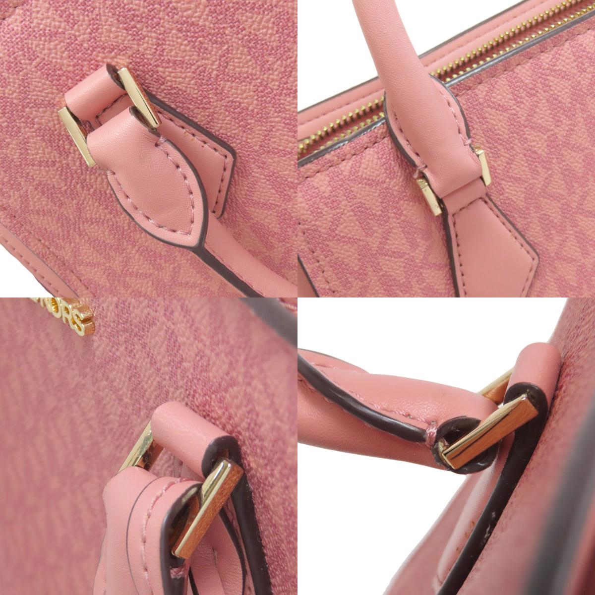 Michael Kors MK Signature 2WAY Handbag PVC Ladies [Used]