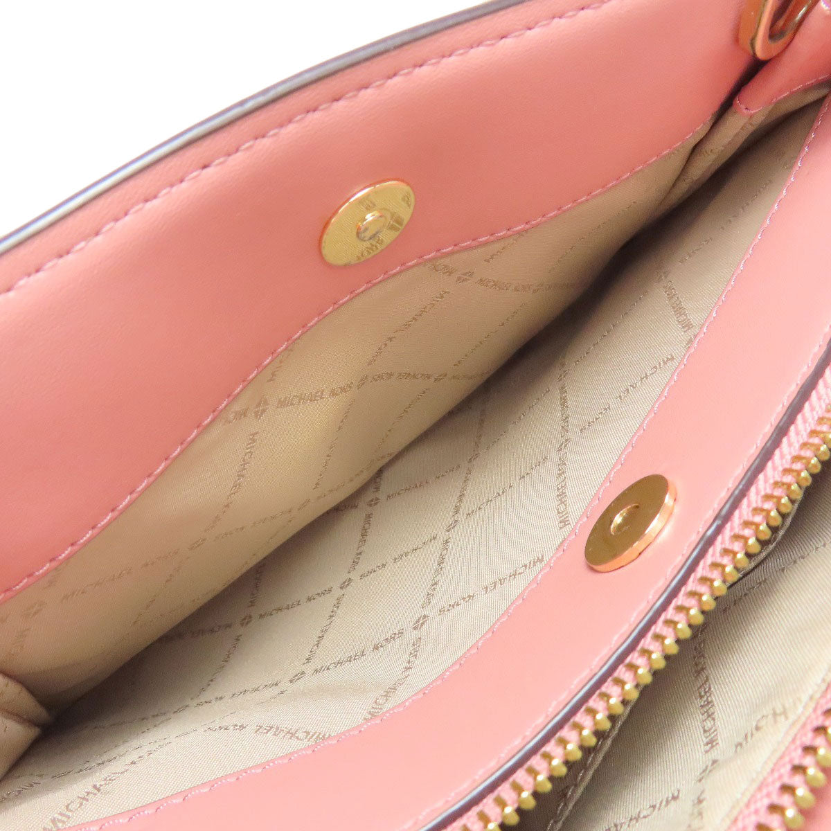 Michael Kors MK Signature 2WAY Handbag PVC Ladies [Used]