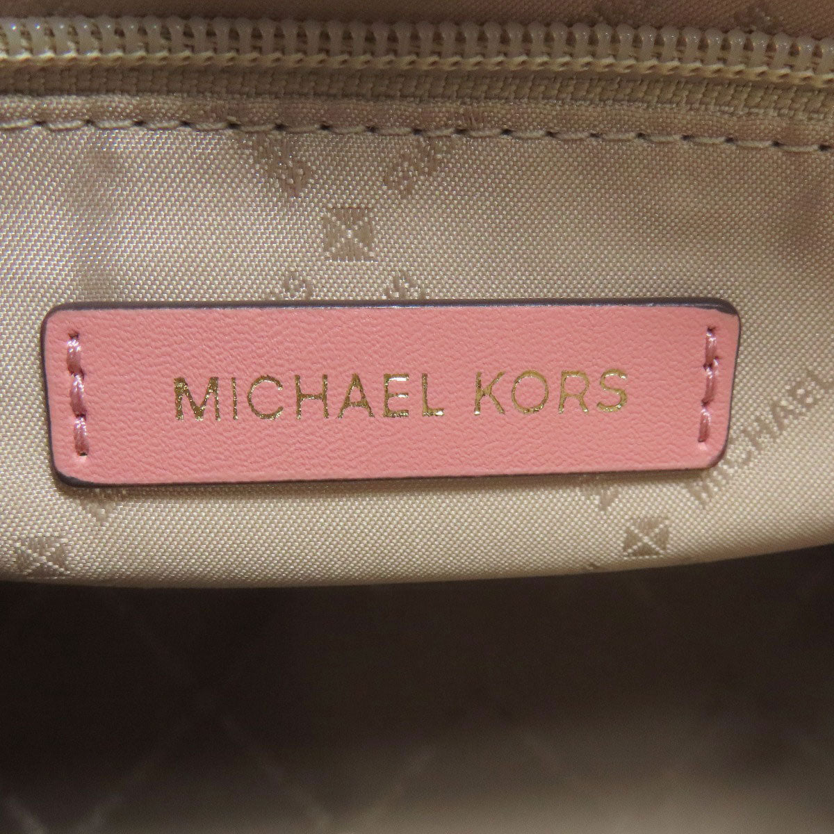 Michael Kors MK Signature 2WAY Handbag PVC Ladies [Used]