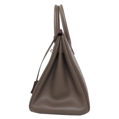 HERMES Birkin 30 Ethane SilverHardware Handbag Epsom Ladies [Used]