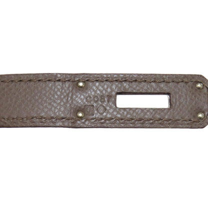 HERMES Birkin 30 Ethane SilverHardware Handbag Epsom Ladies [Used]