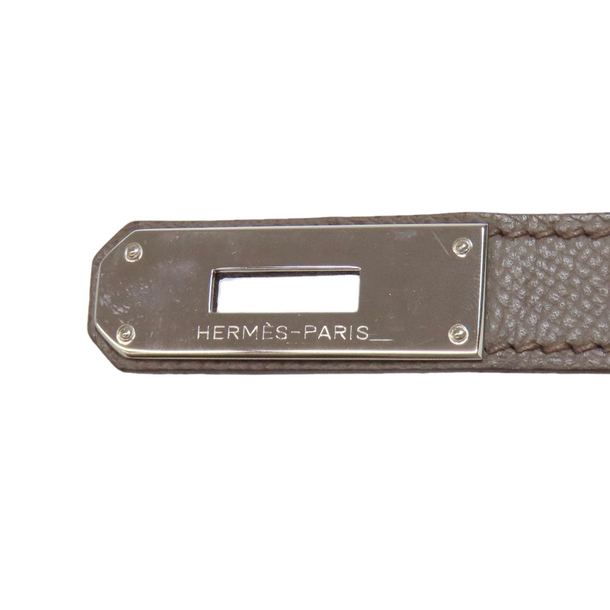 HERMES Birkin 30 Ethane SilverHardware Handbag Epsom Ladies [Used]