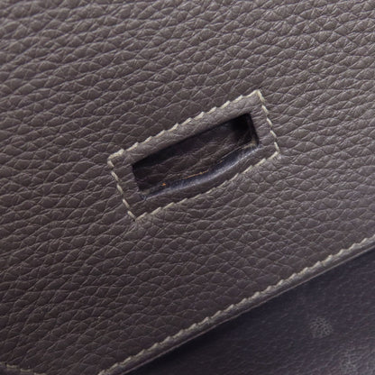 HERMES Shoulder Birkin 42 SilverHardware Shoulder Bag Taurillon Clemence Ladies [Used]